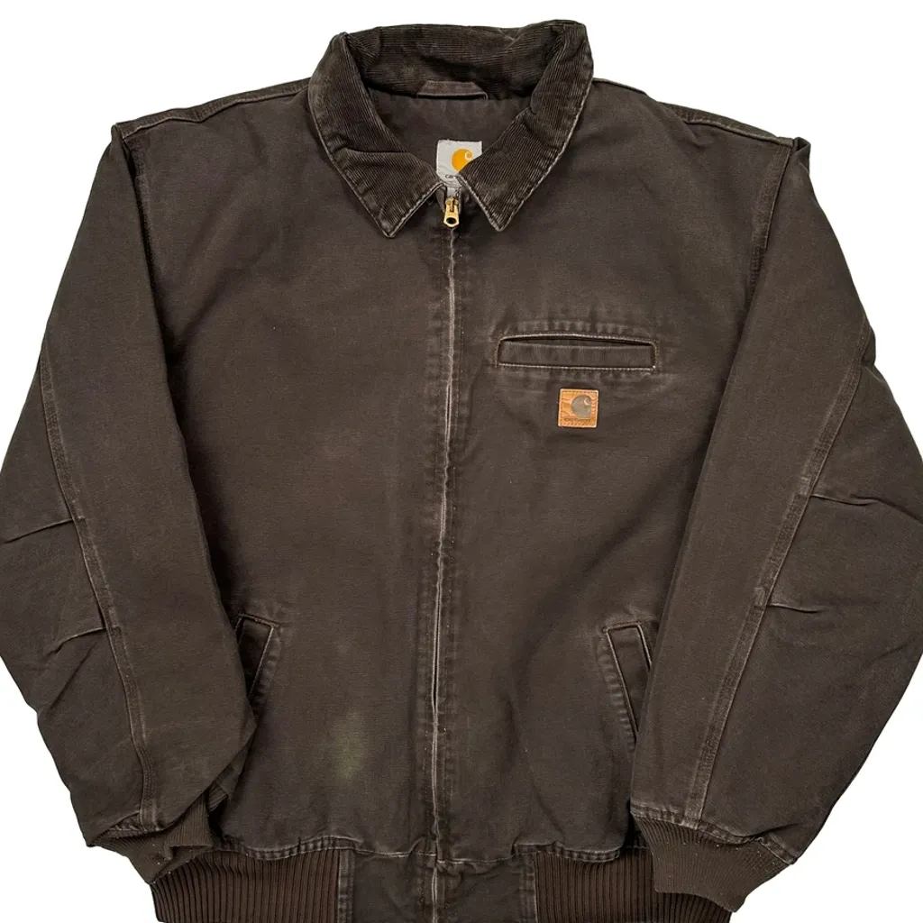 Dkb Carhartt Santa Fe Jacket - XL Brown Cotton - Image 5