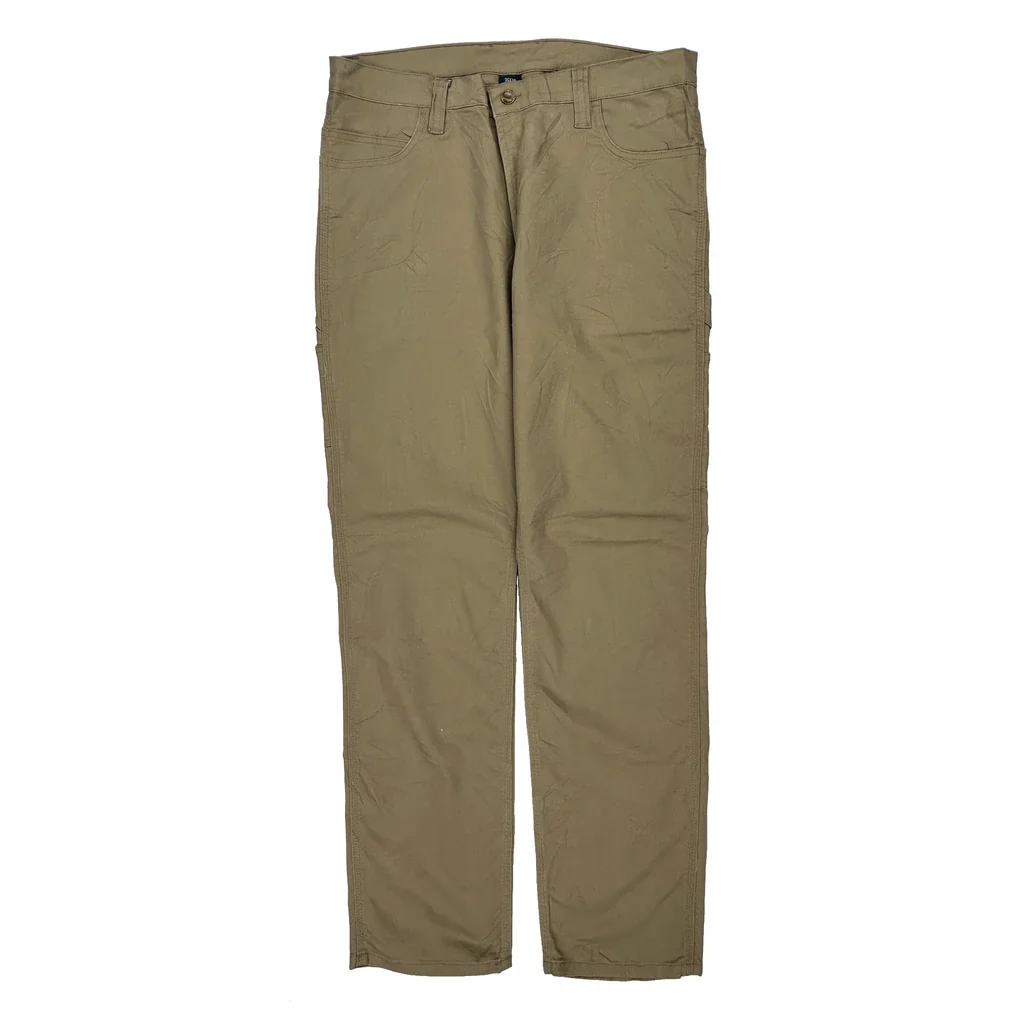 Dockers Cargo Trousers - 36W 34L Khaki Cotton Blend - Image 2