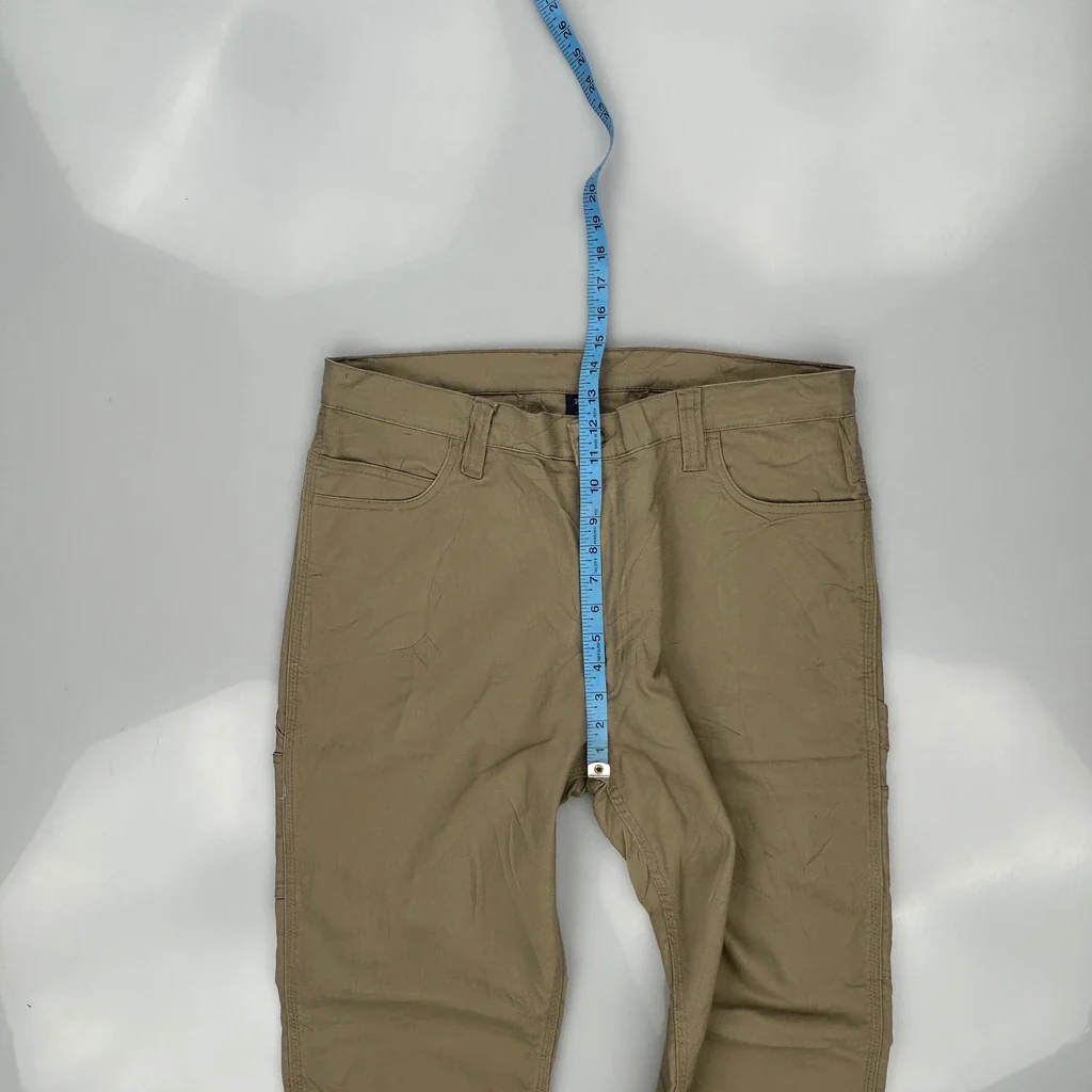 Dockers Cargo Trousers - 36W 34L Khaki Cotton Blend - Image 4