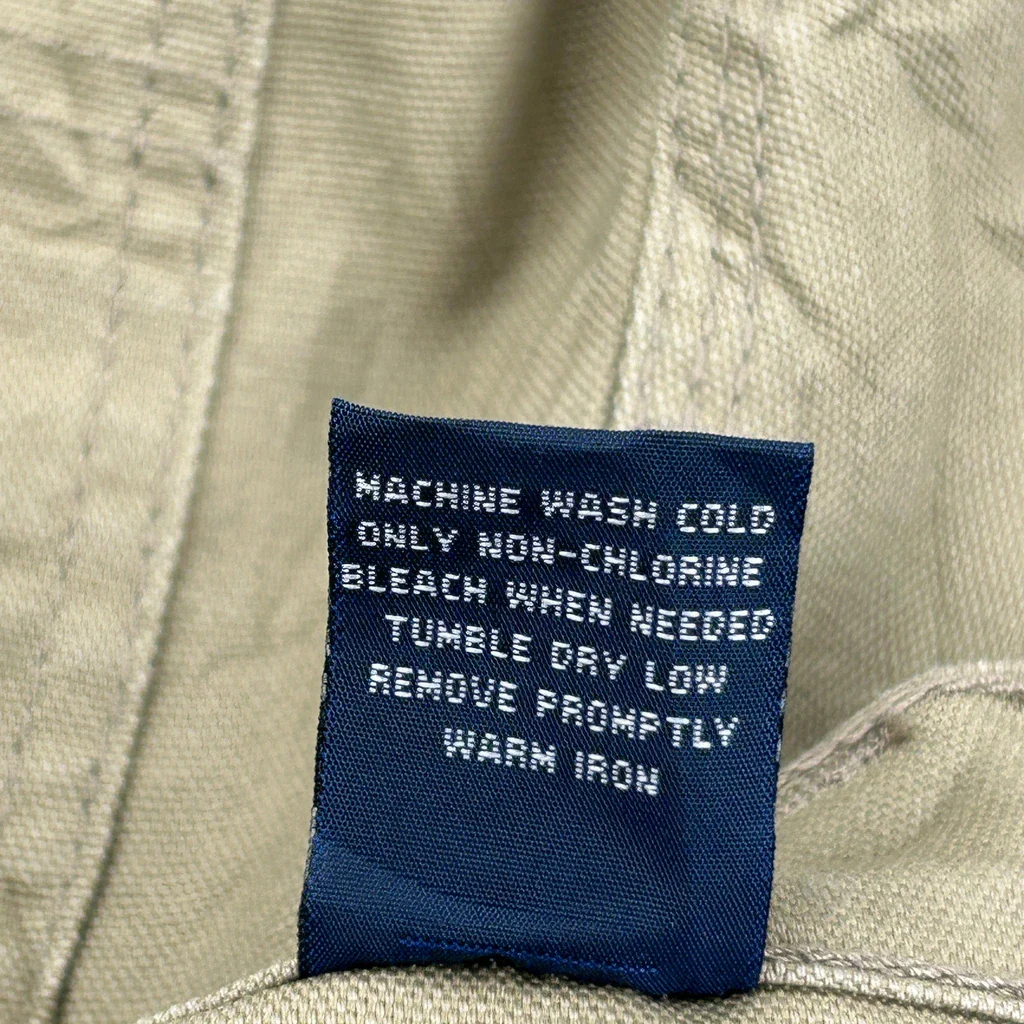 Dockers Cargo Trousers - 36W 34L Khaki Cotton Blend - Image 7
