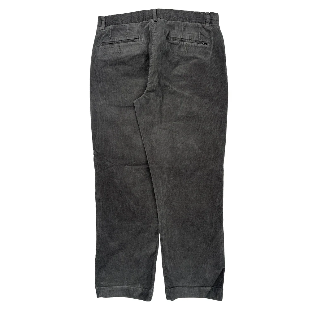 Dockers Cord Pants - 33″ Waist Gray Cotton