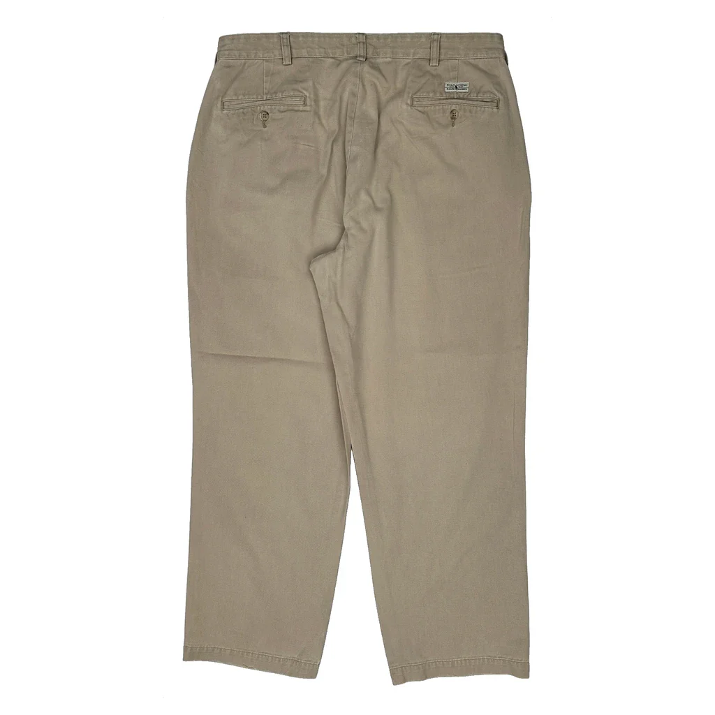 Dockers Trousers - 35W 29L Beige Cotton