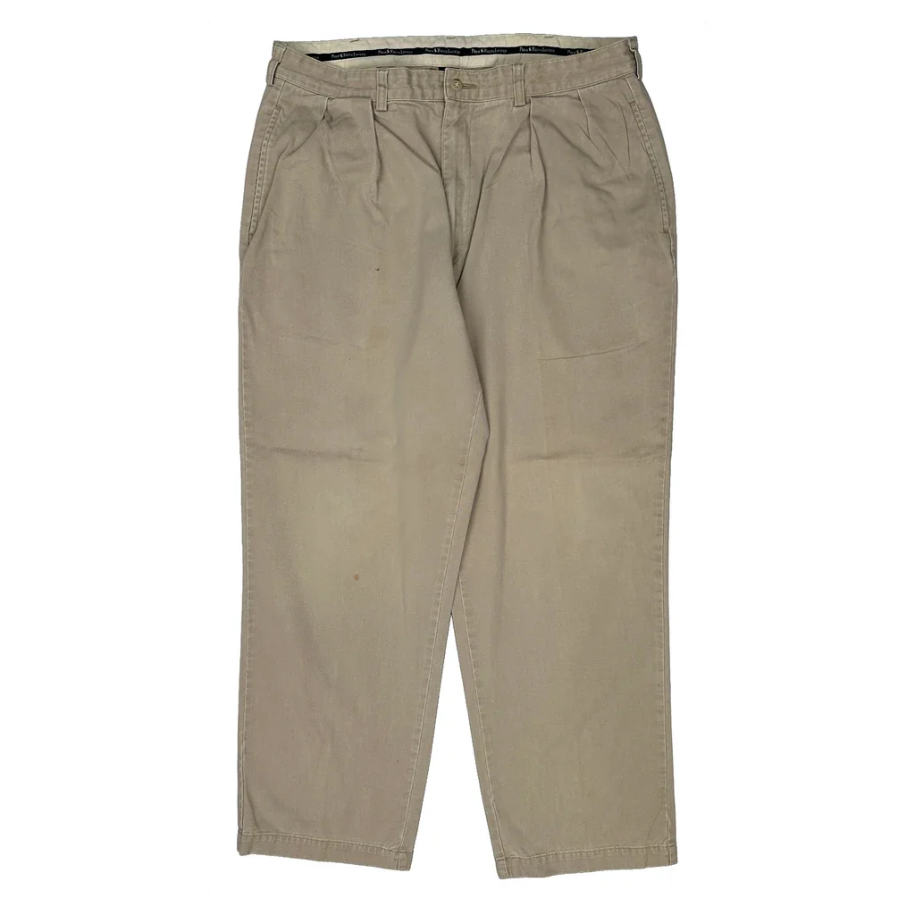 Dockers Trousers - 35W 29L Beige Cotton - Image 2