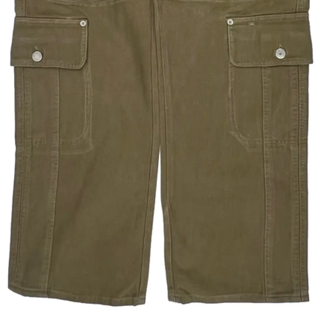 Dolce & Gabbana Multi Pocket Tactical Cargo Pants - 30W 34L Khaki Cotton - Image 10