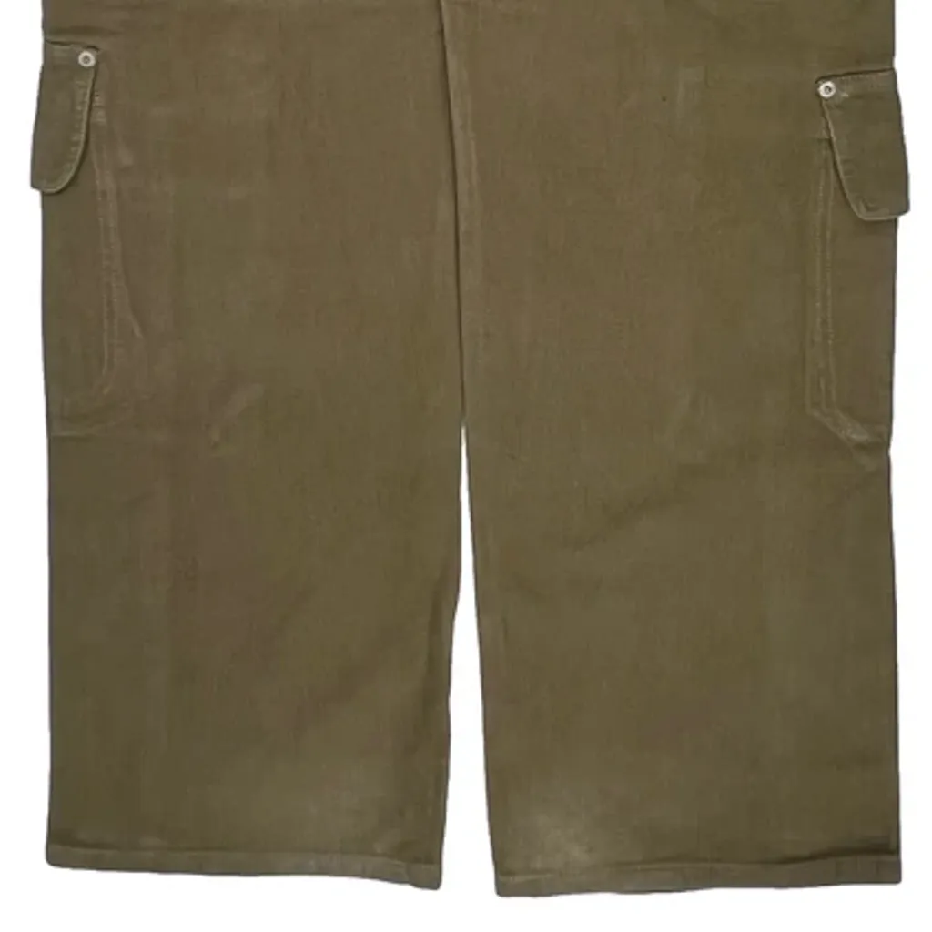 Dolce & Gabbana Multi Pocket Tactical Cargo Pants - 30W 34L Khaki Cotton - Image 7