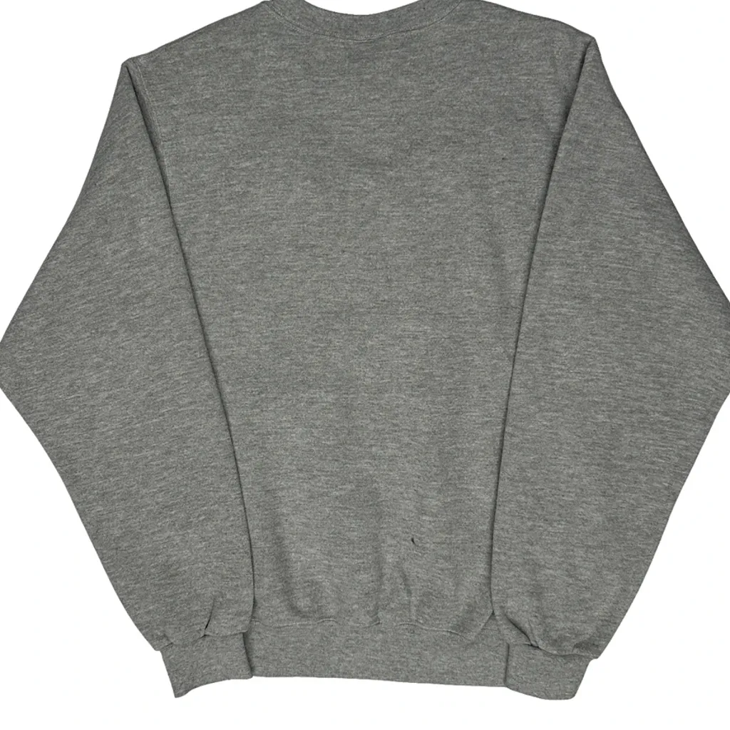 Donald Duck Disney Cartoon Sweatshirt - Small Grey Cotton Blend - Image 6