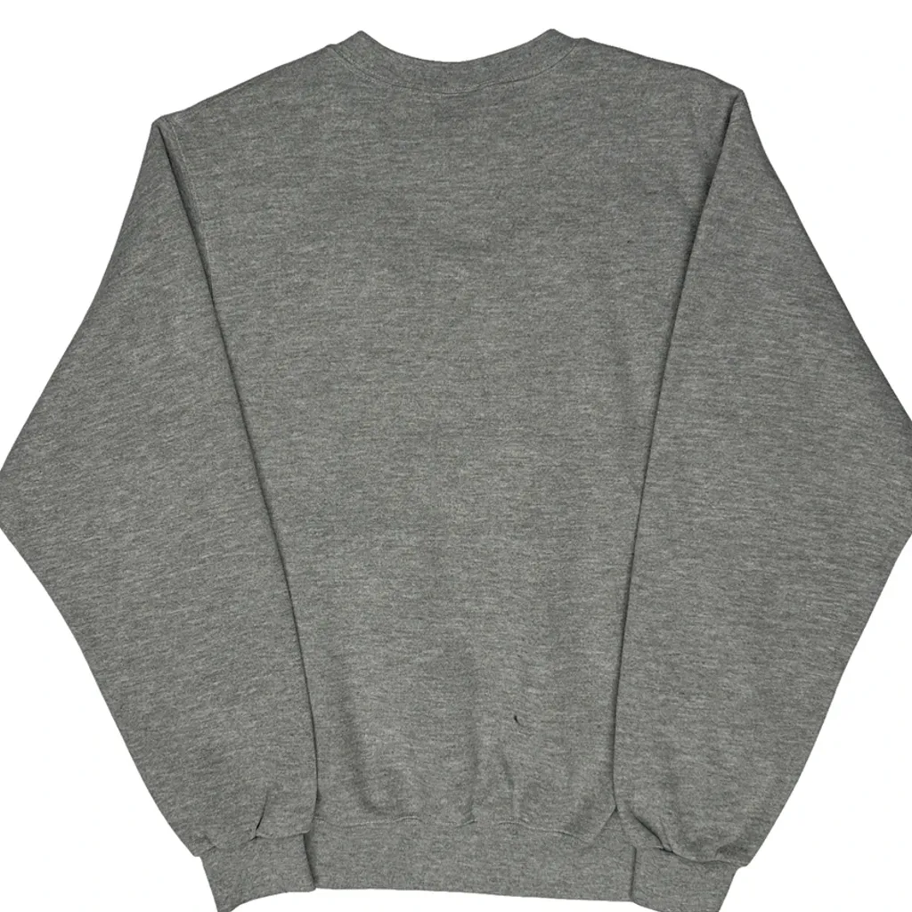 Donald Duck Disney Cartoon Sweatshirt - Small Grey Cotton Blend - Image 7