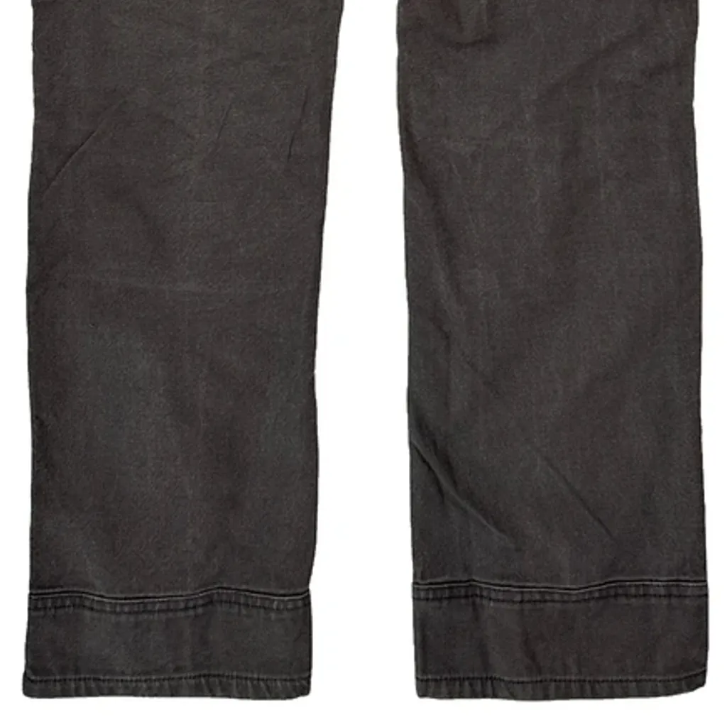 Dovetail Double Knee Cargo Trousers - 28W UK 8 Grey Cotton - Image 6