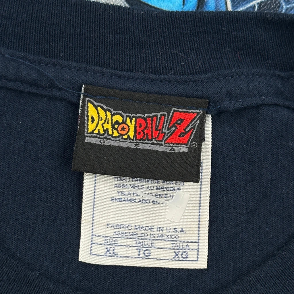 Dragon Ball Z Dragon Ball Z Cartoon T-Shirt - XL Navy Cotton - Image 3