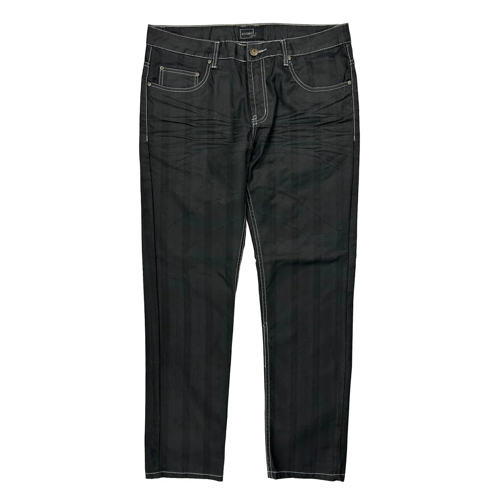 Dragon Kosmo Lupd Graphic Jeans - 38W 33L Black Cotton - Image 2