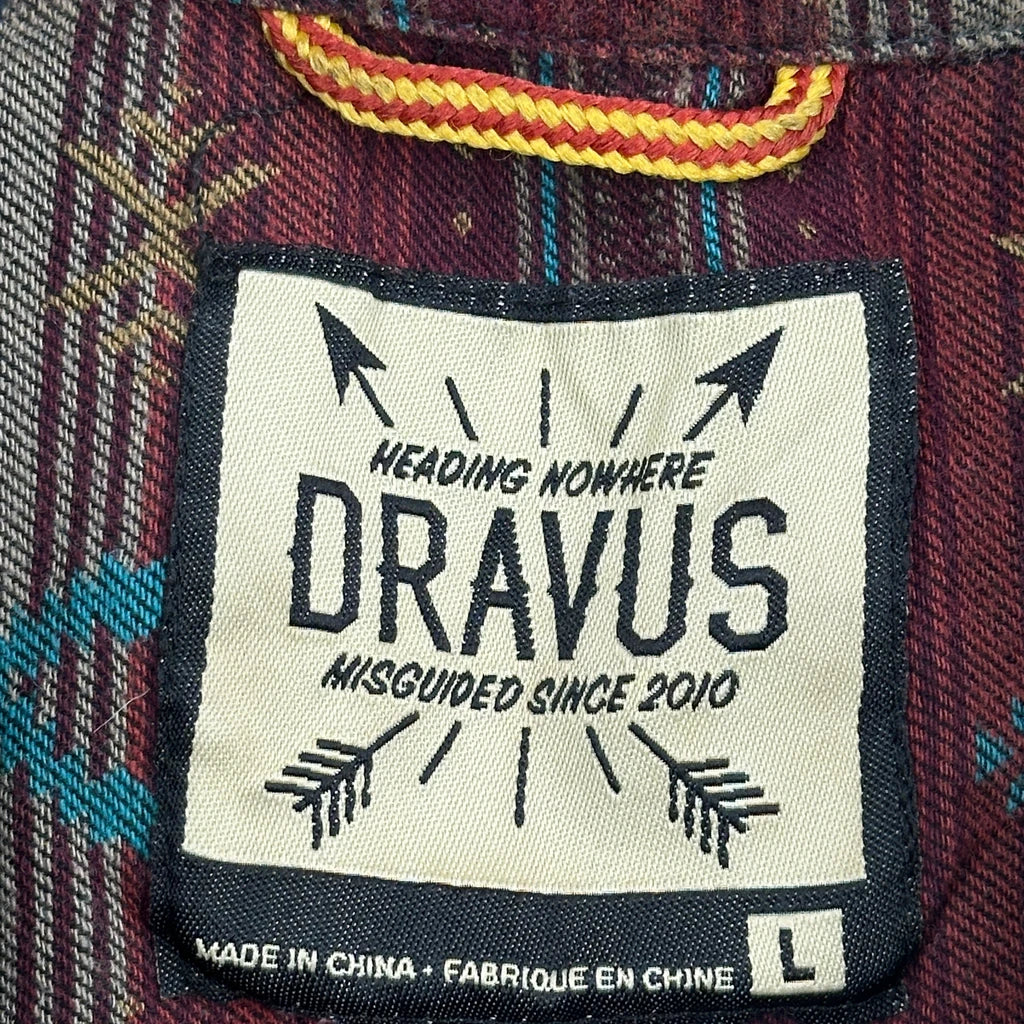 Dravus Short Sleeve Shirt - Large Multicoloured Cotton - Image 3