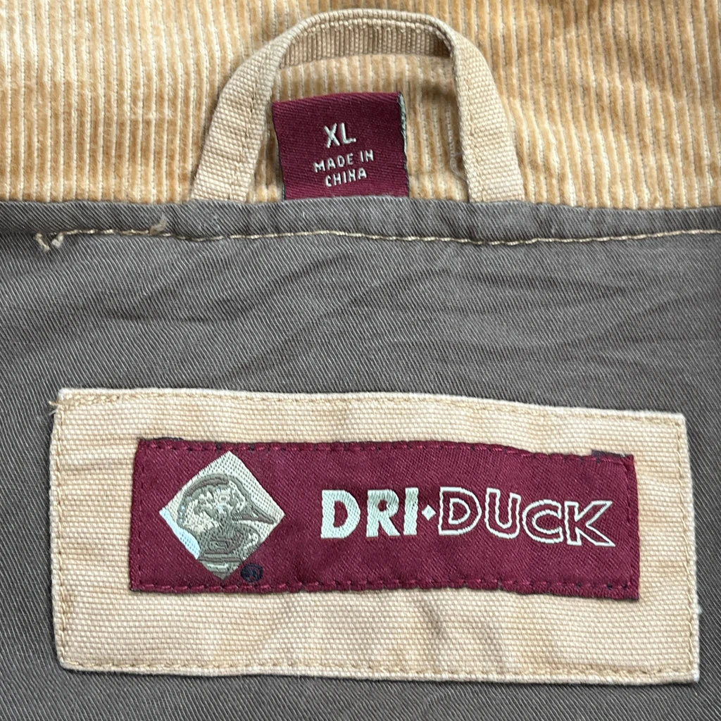 Dri-Duck Jacket - XL Beige Cotton - Image 3