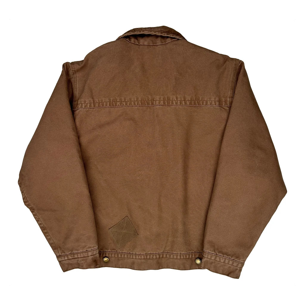 Dri-Duck Jacket - Small Brown Cotton - Image 2