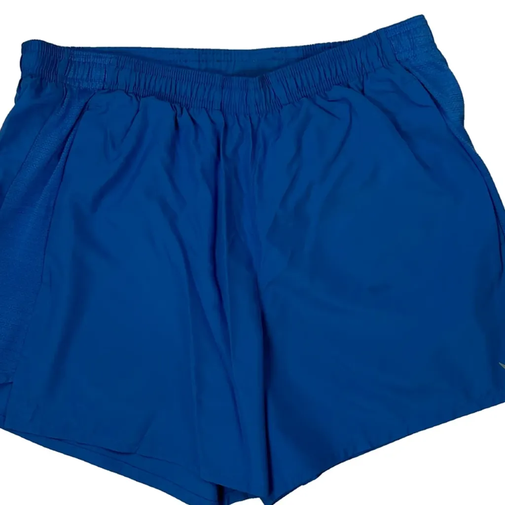 Dri-Fit Nike Sport Shorts - Medium Blue Polyester - Image 4