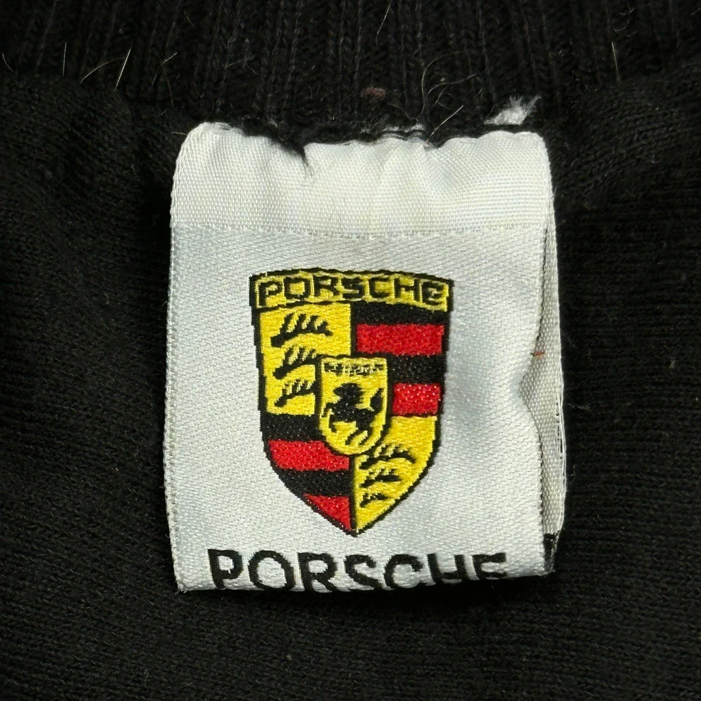 Dtm World Champion Porsche Graphic Track Jacket - Medium Black Cotton - Image 3