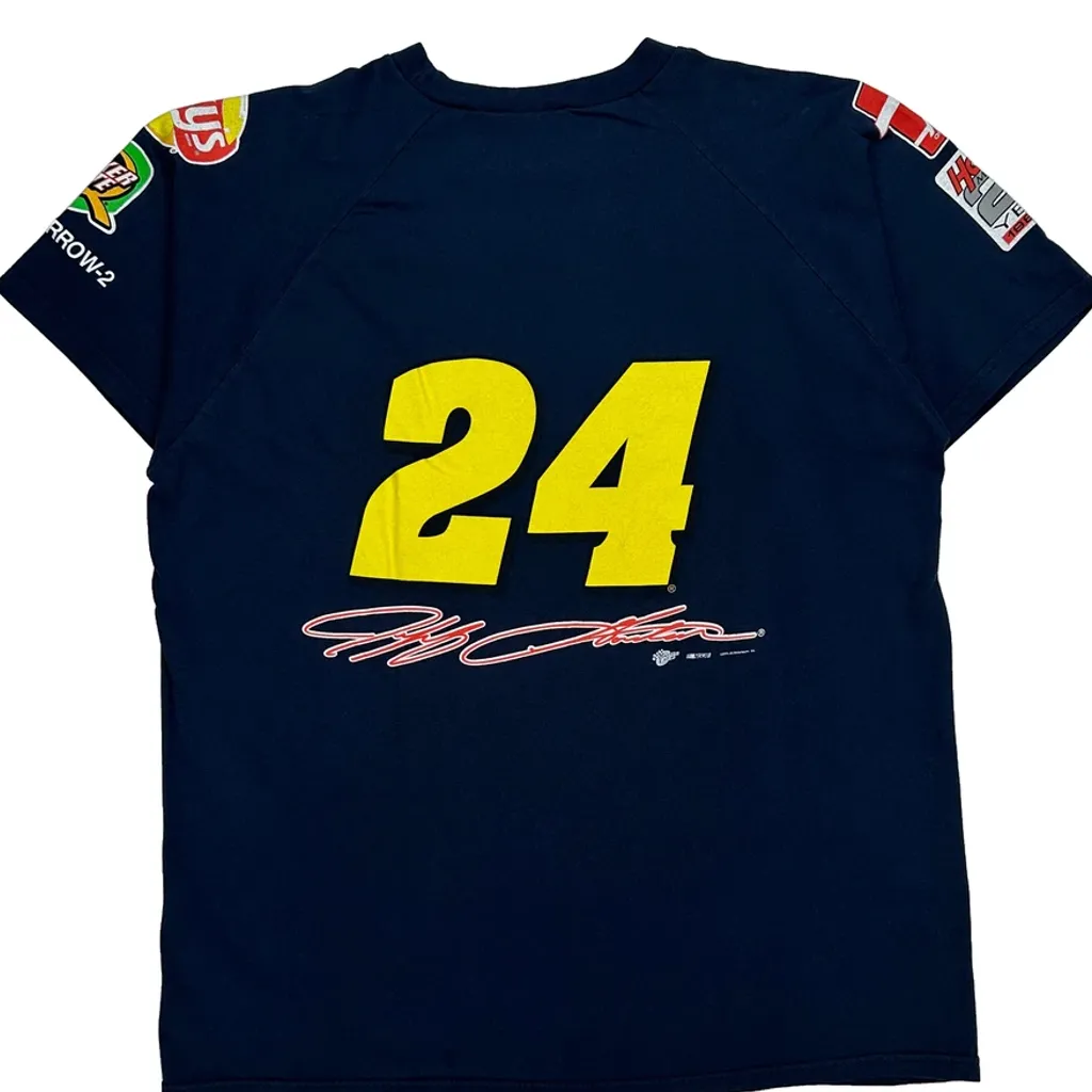 Du Pont Motorsports Winners Circle Nascar T-Shirt - XL Navy Cotton - Image 6