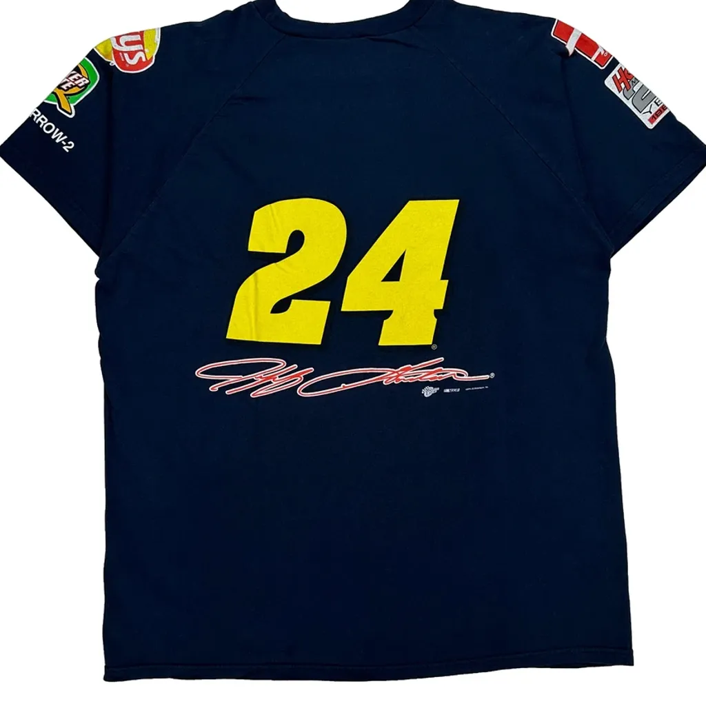 Du Pont Motorsports Winners Circle Nascar T-Shirt - XL Navy Cotton - Image 7