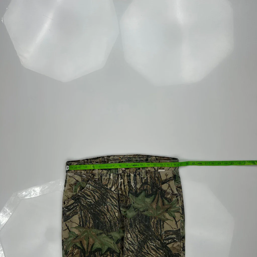 Duck Head Cargo Trousers - 32W 31L Camo Cotton - Image 3