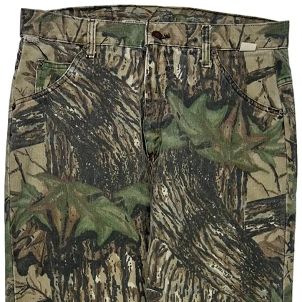Duck Head Cargo Trousers - 32W 31L Camo Cotton - Image 9