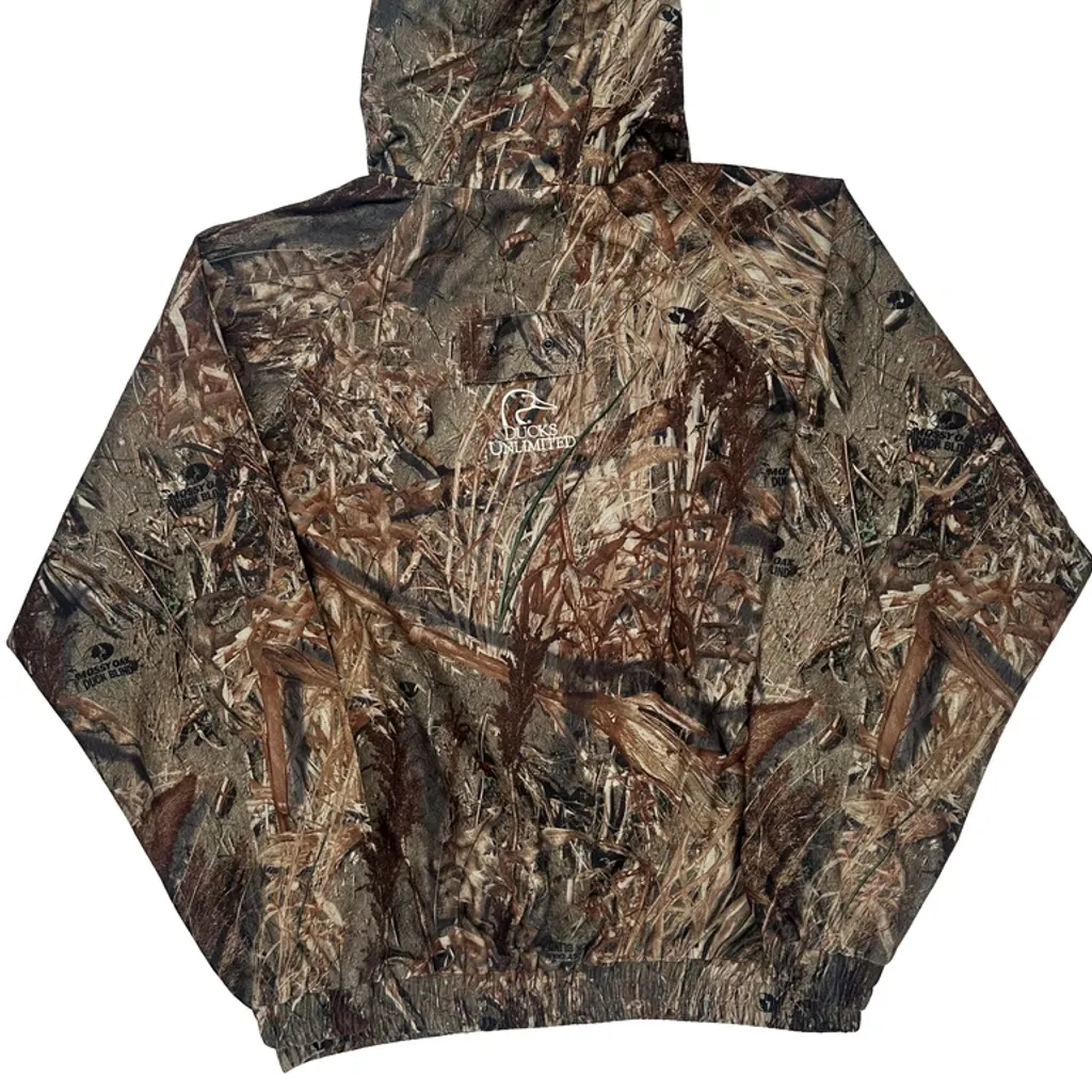 Ducks Unlimited Camo Jacket - Medium Camo Polyester - Image 6