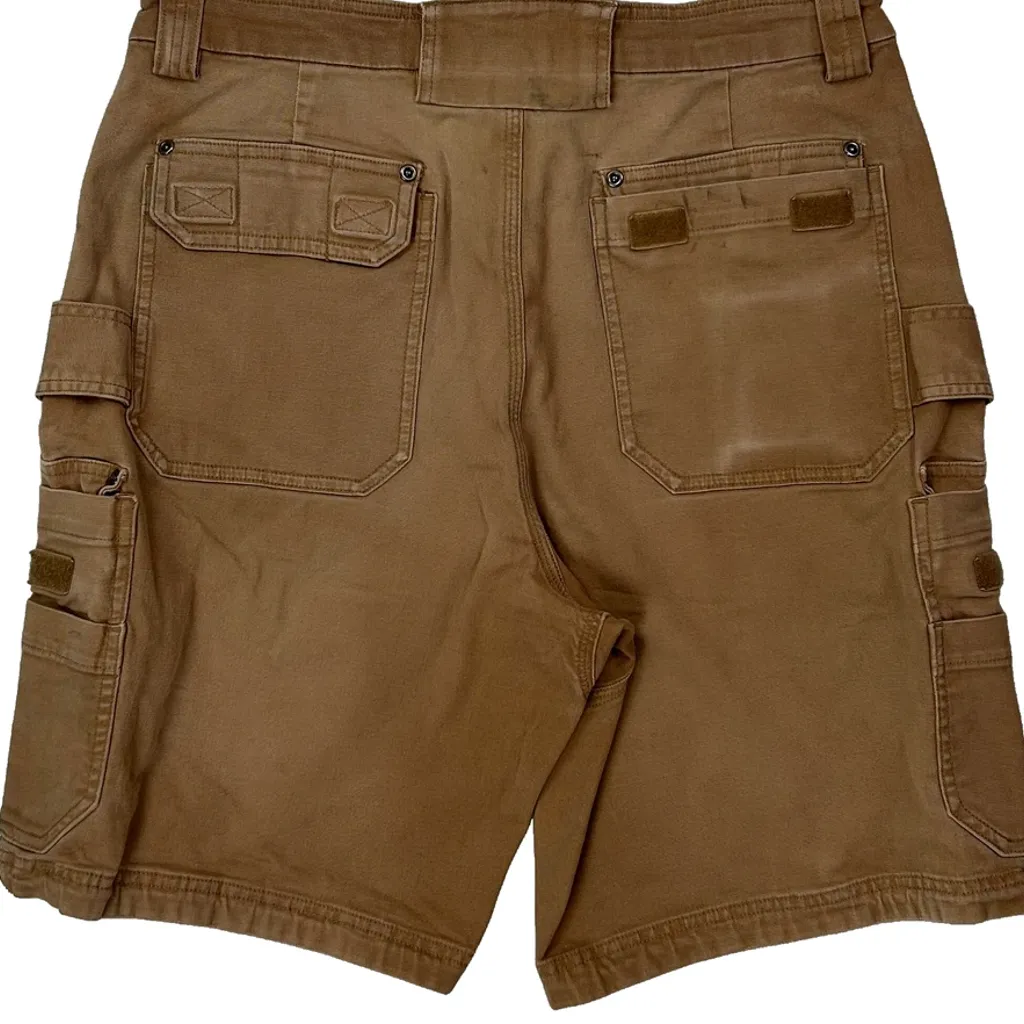 Duluth Cargo Shorts - 32W 10L Brown Cotton - Image 6