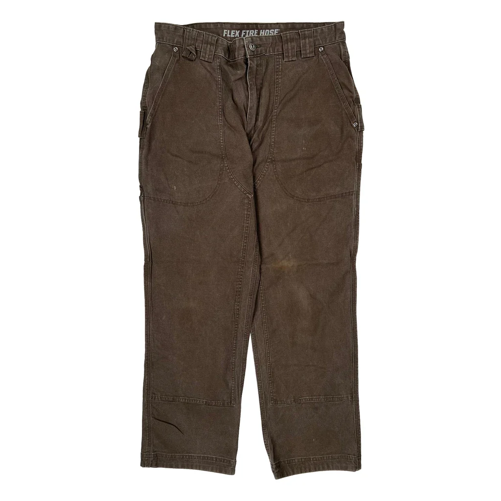 Duluth Cargo Trousers - 30W 30L Brown Cotton - Image 2