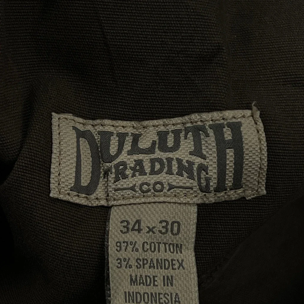 Duluth Cargo Trousers - 30W 30L Brown Cotton - Image 7