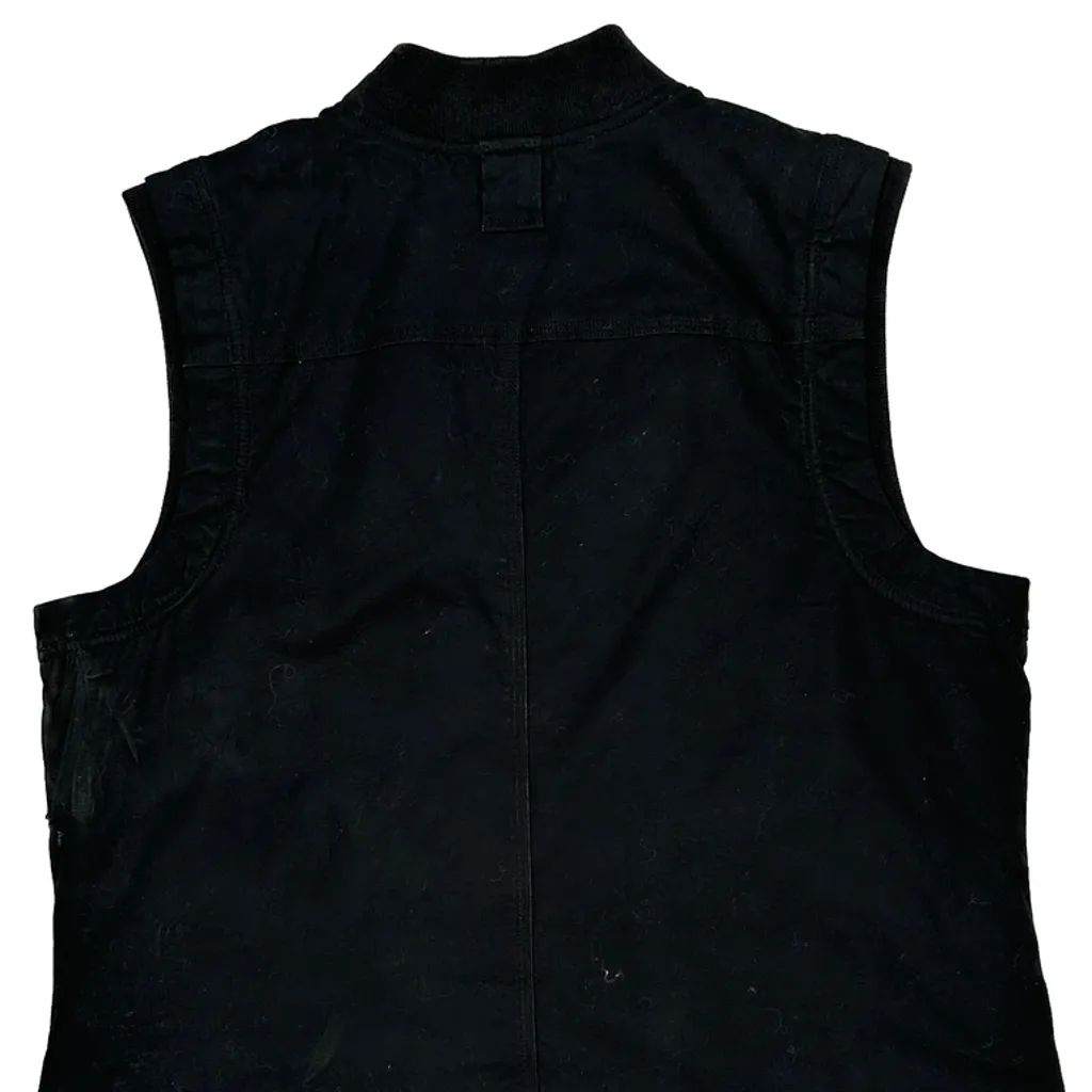 Duluth Workwear Vest - Large Black Cotton - Image 6