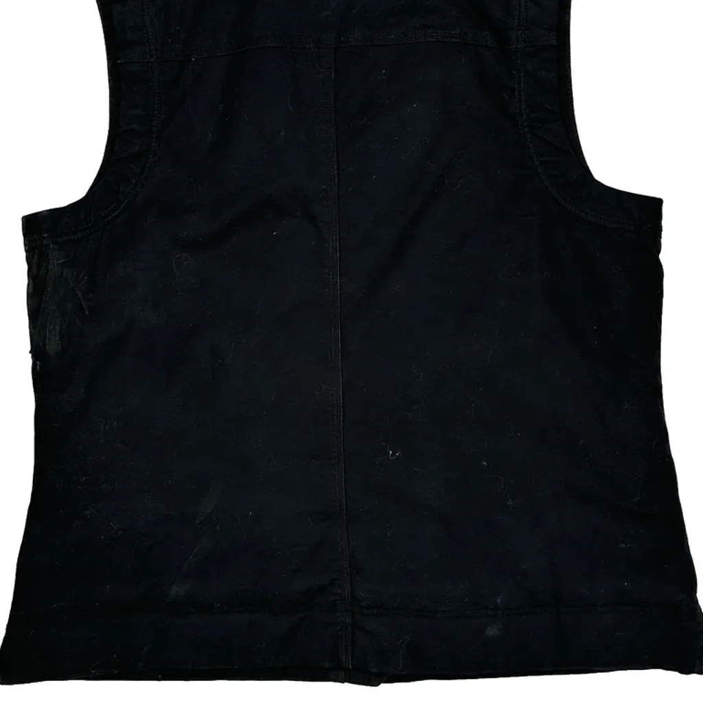 Duluth Workwear Vest - Large Black Cotton - Image 7