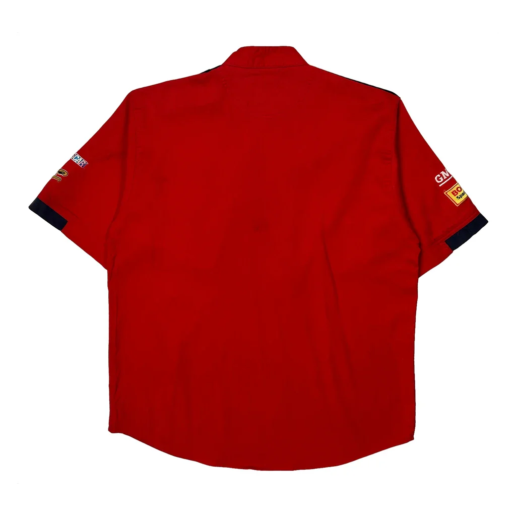 Dupont Automotive Finishes Chase Authentics Nascar Shirt - Large Red Cotton Blend - Image 2