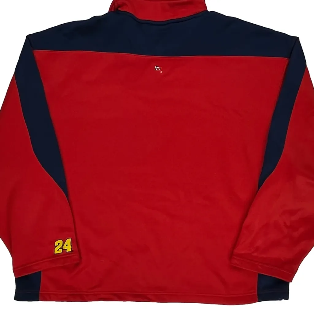 Dupont Motorsports Chase Authentics Nascar 1/4 Zip - 2XL Red Polyester - Image 6