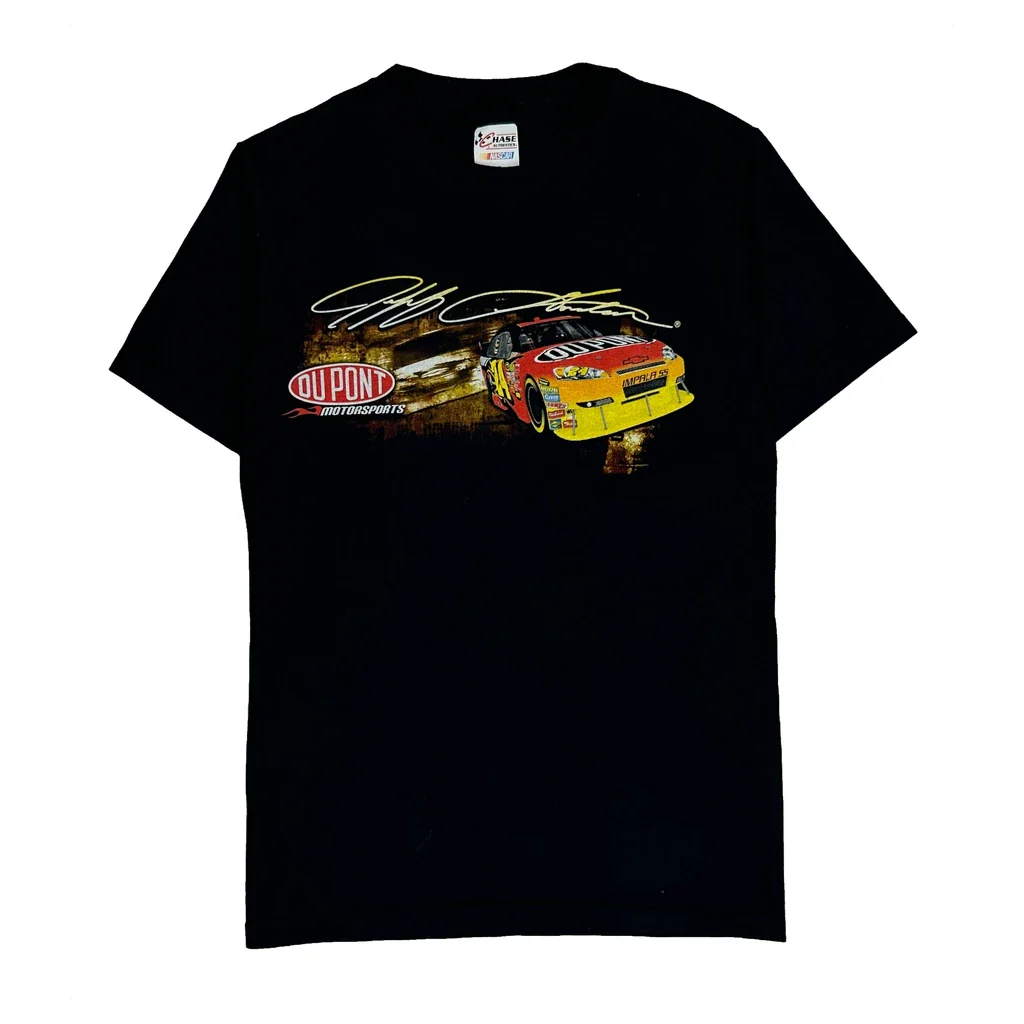 Dupont Motorsports Chase Authentics Nascar T-Shirt - Small Black Cotton