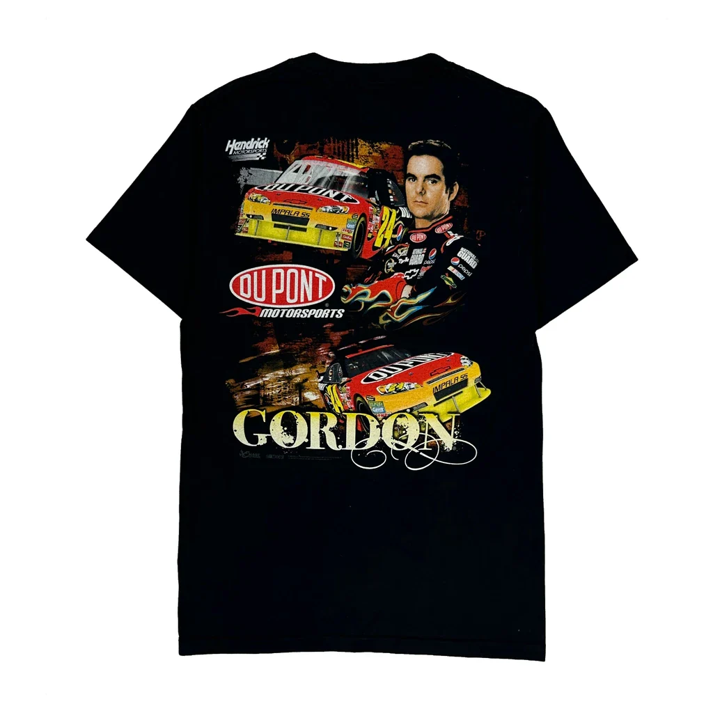 Dupont Motorsports Chase Authentics Nascar T-Shirt - Small Black Cotton - Image 2