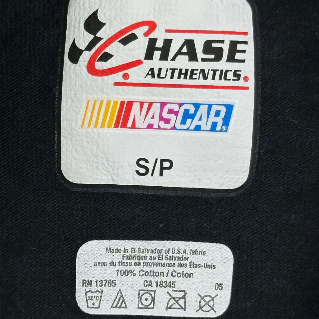 Dupont Motorsports Chase Authentics Nascar T-Shirt - Small Black Cotton - Image 3