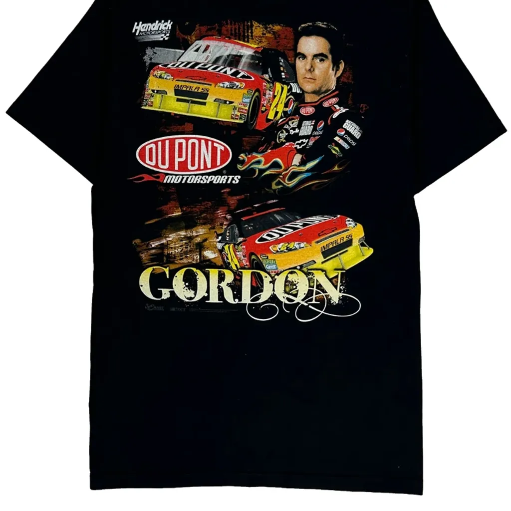 Dupont Motorsports Chase Authentics Nascar T-Shirt - Small Black Cotton - Image 7