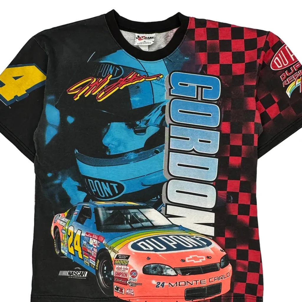 Dupont Racing Team Chase Authentics Nascar Aop T-Shirt - XL Multicoloured Cotton - Image 7