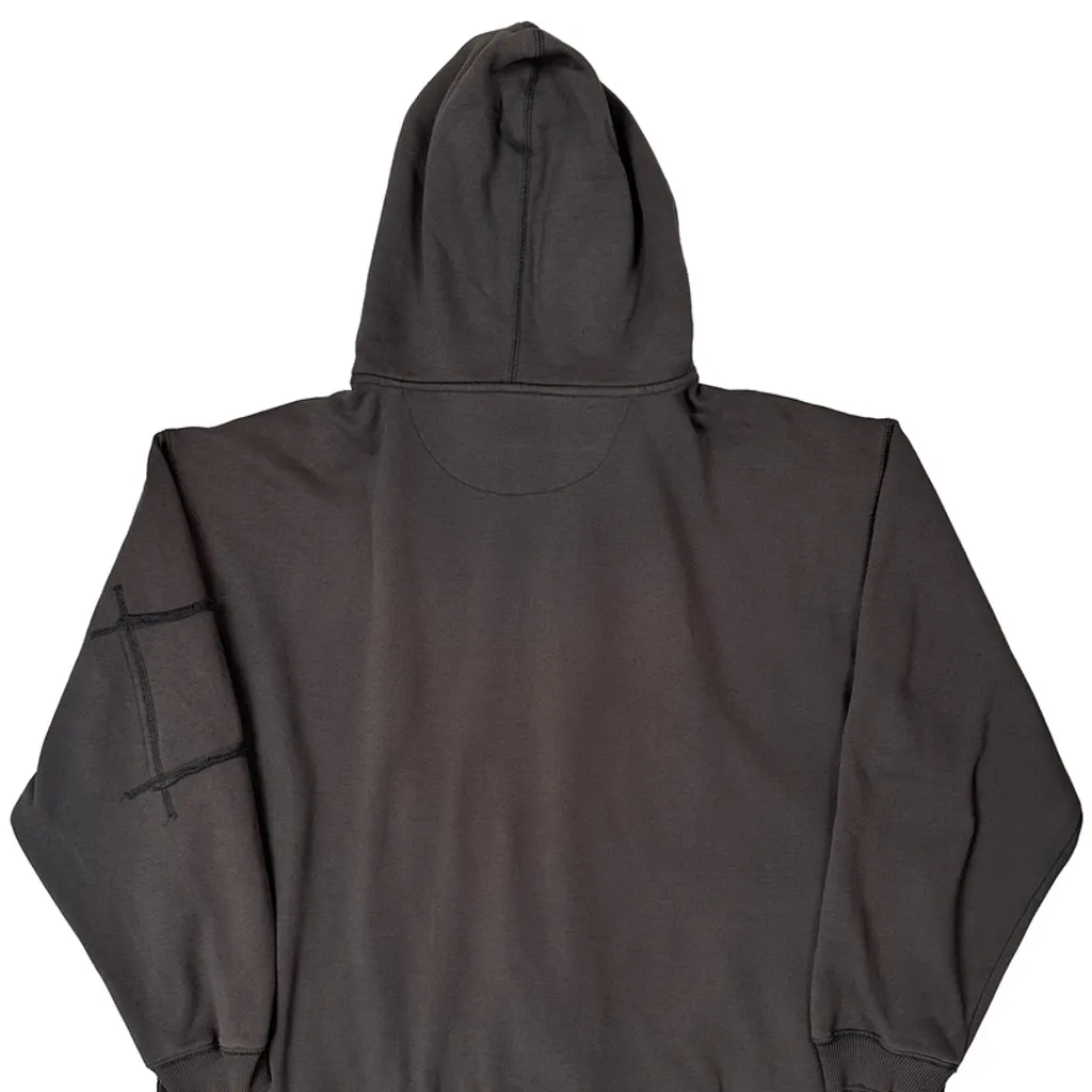 Eagle Design Dickies Graphic Hoodie - XL Grey Cotton - Image 7