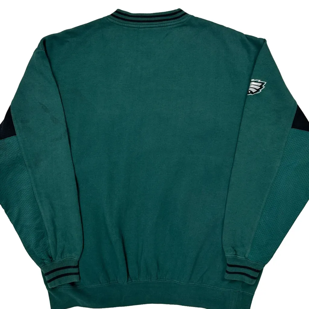Eagles Nfl Football Sweatshirt - XL Green Polyester Blend - Image 9
