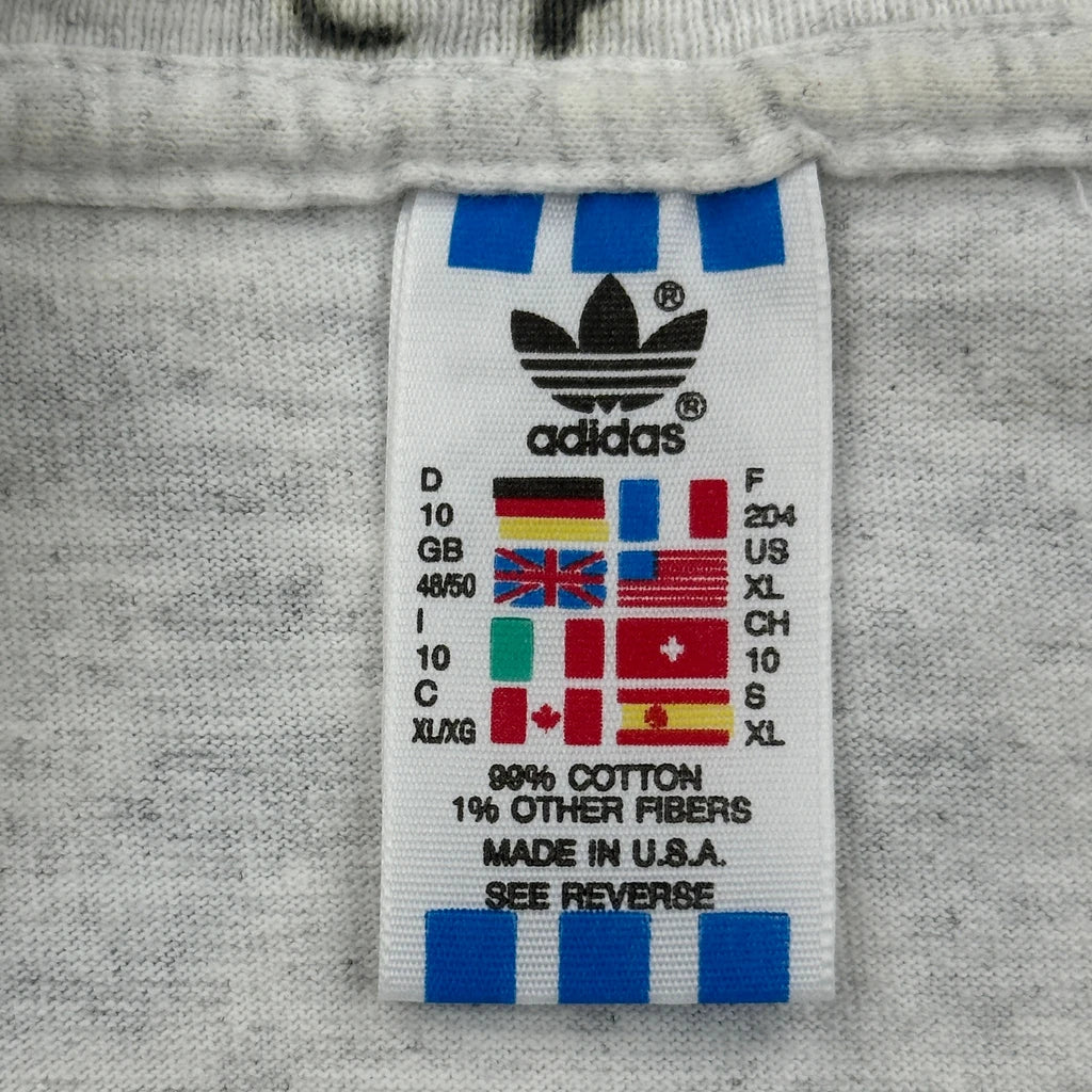 Eastern Regional Championships 1993 Adidas Single Stitch T-Shirt - XL Gray Cotton - Image 3