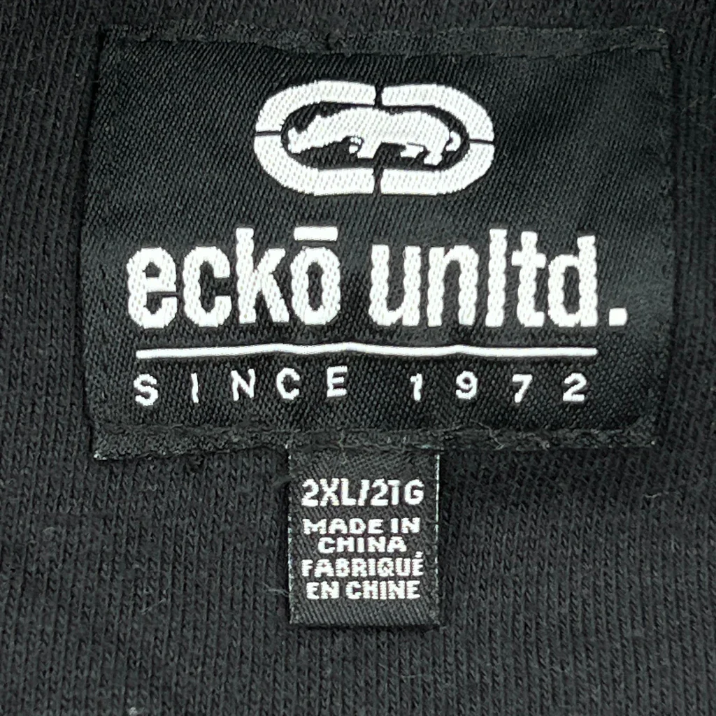 Ecko Unltd Bomber Jacket - 2XL Black Polyester - Image 3