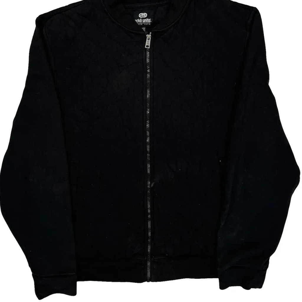 Ecko Unltd Bomber Jacket - 2XL Black Polyester - Image 4