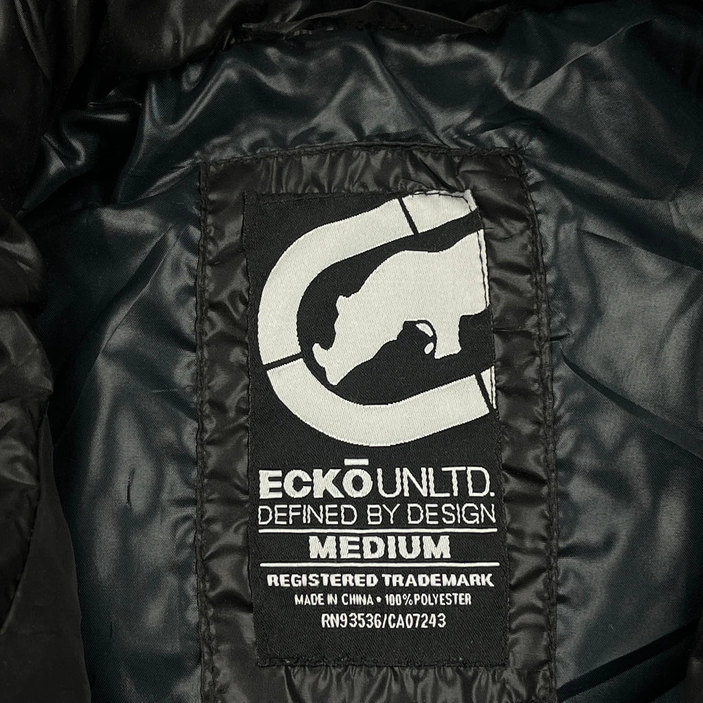 Ecko Unltd Gilet - Medium Black Polyester - Image 3