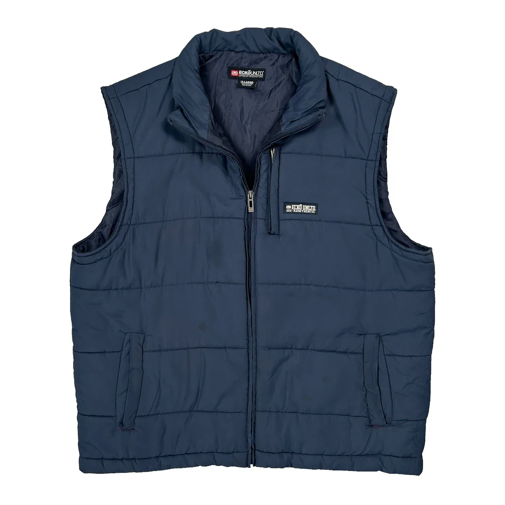 Ecko Unltd Gilet - XL Blue Polyester
