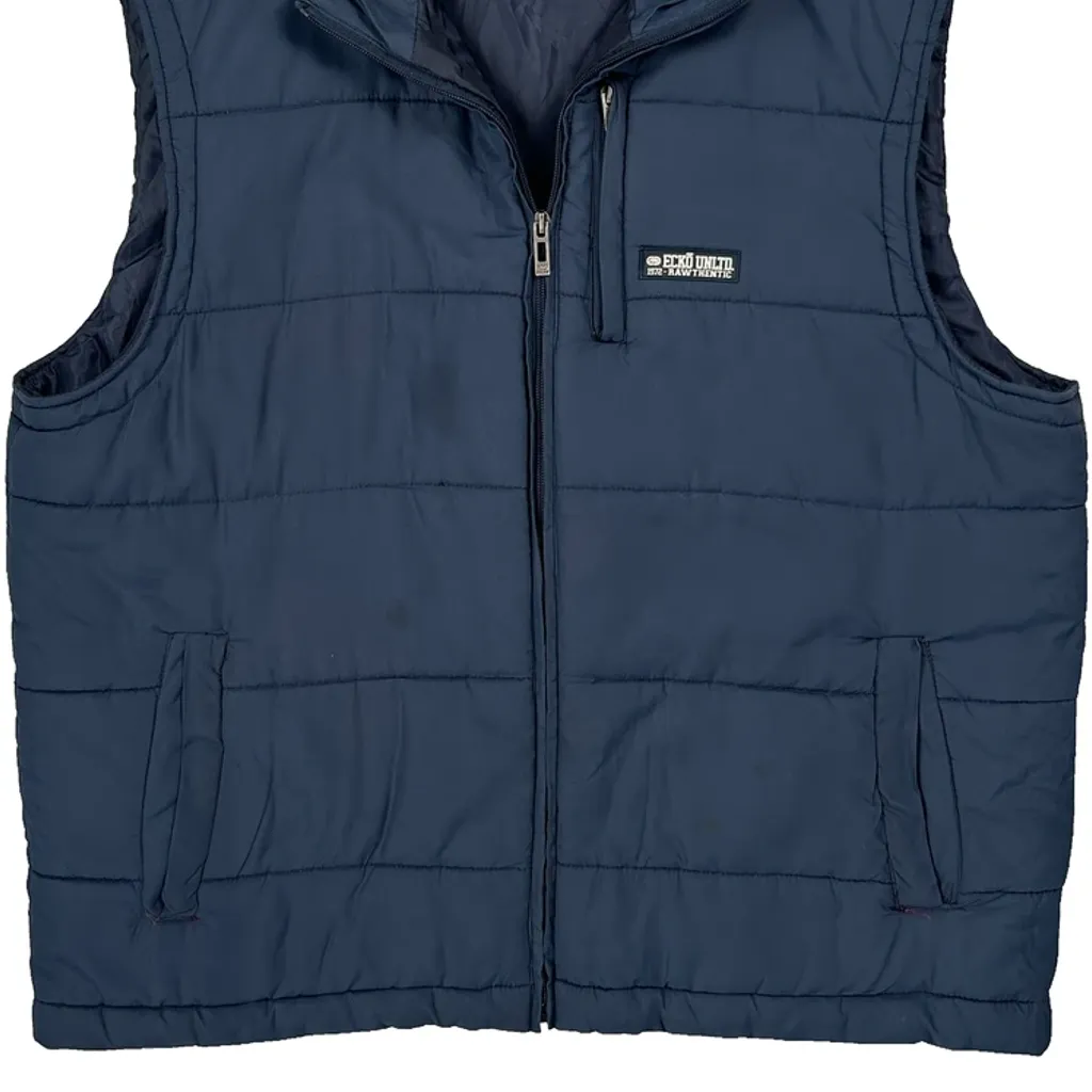 Ecko Unltd Gilet - XL Blue Polyester - Image 5