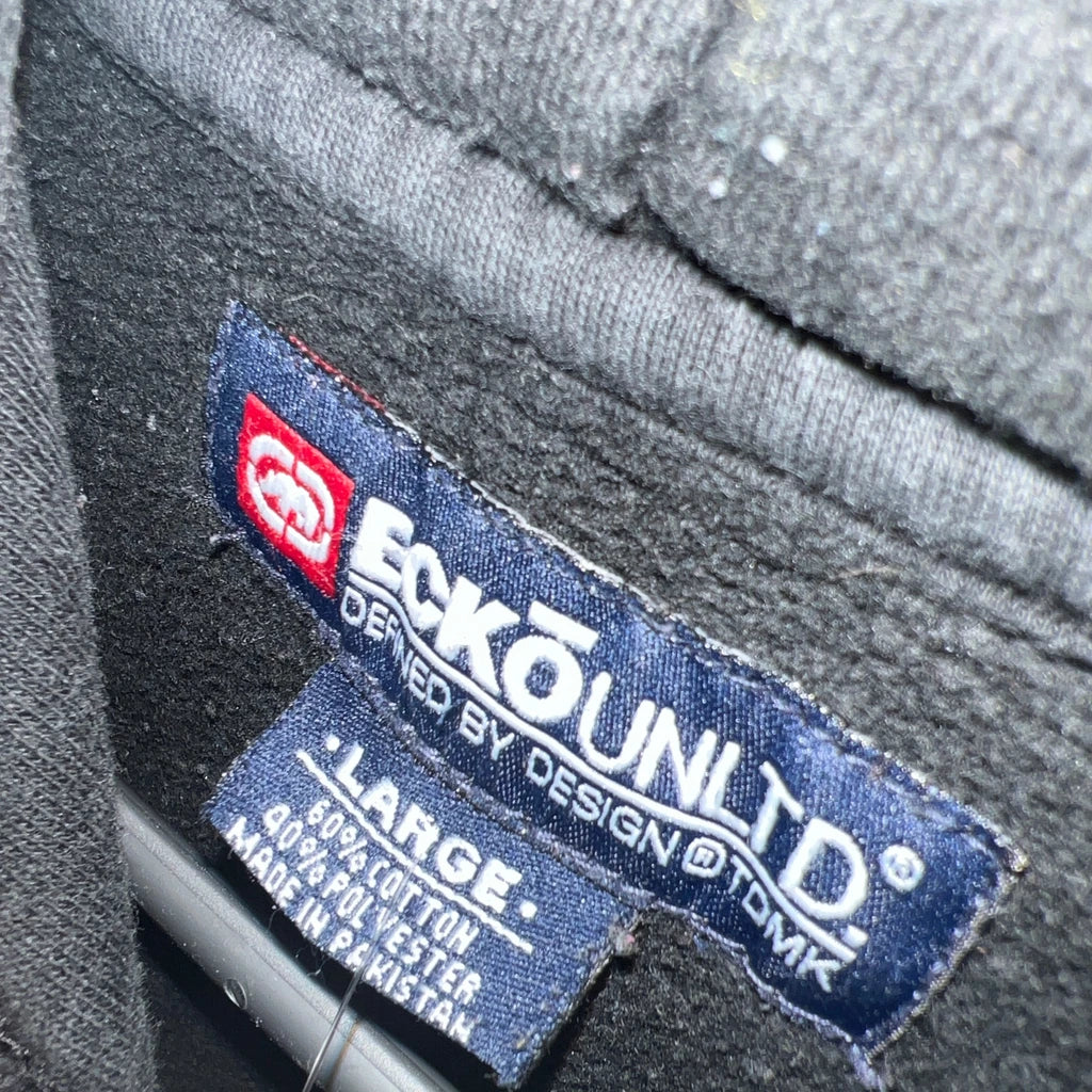Ecko Unltd Hoodie - Large Black Cotton Blend - Image 3