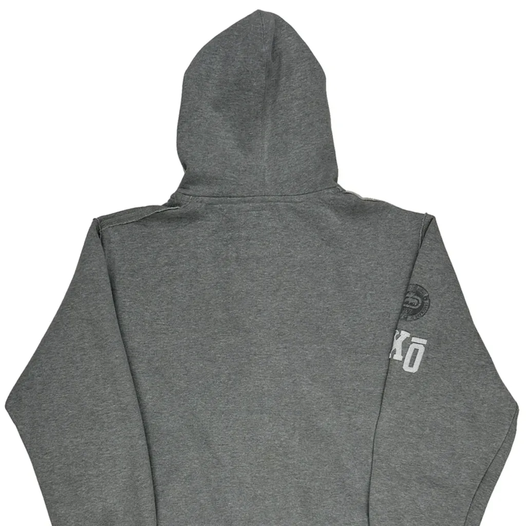 Ecko Unltd Spellout Hoodie - XL Grey Cotton - Image 6