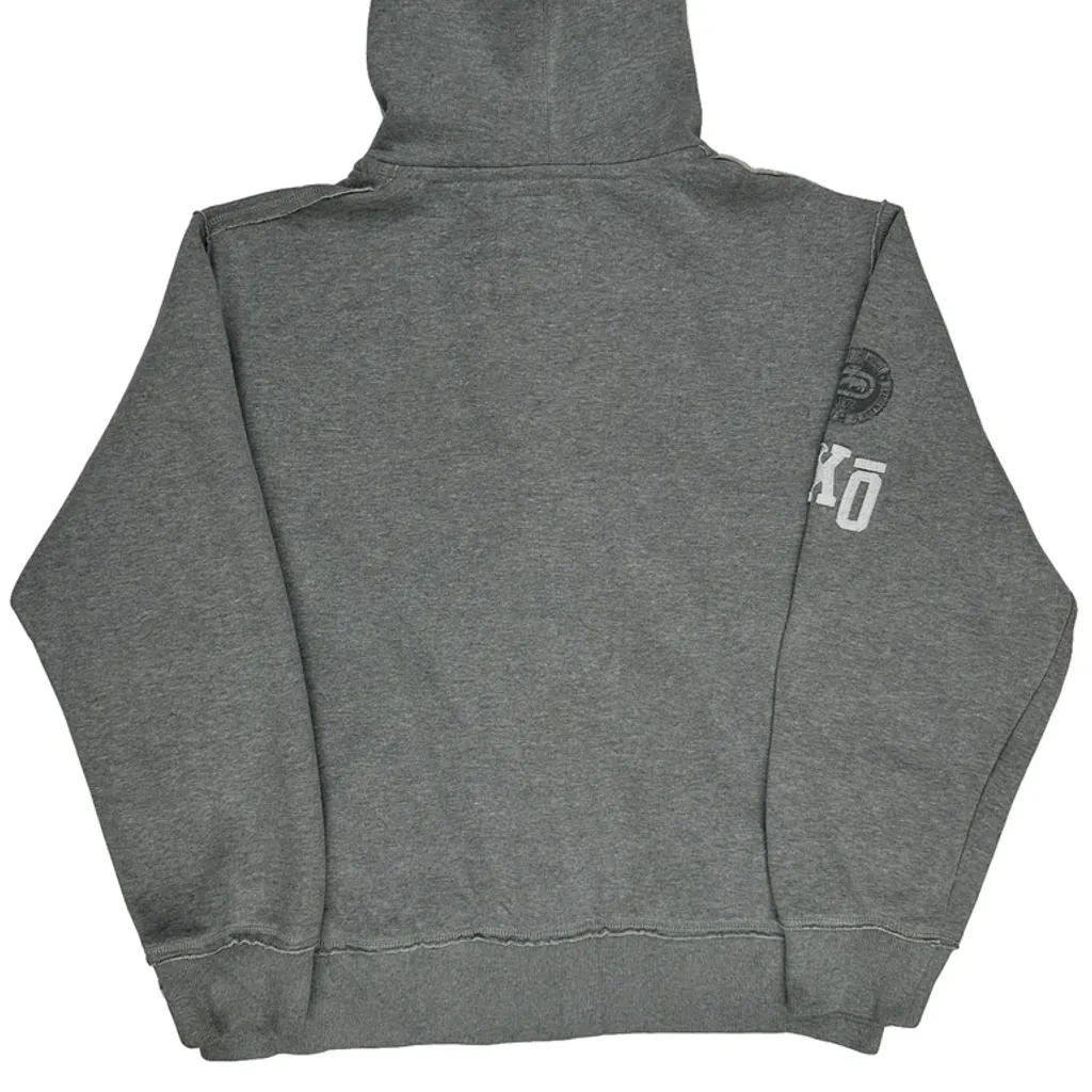 Ecko Unltd Spellout Hoodie - XL Grey Cotton - Image 7