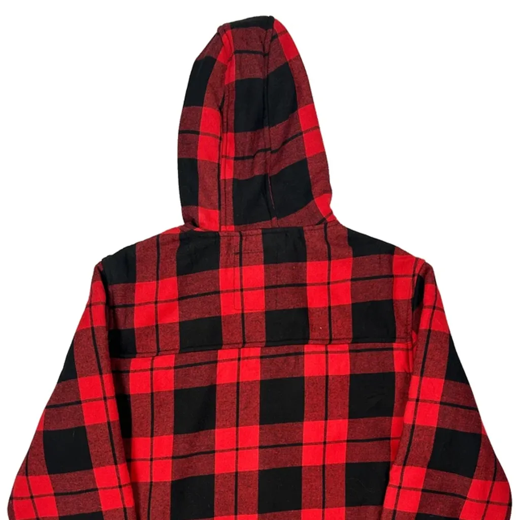Ecko Unltd Checked Jacket - Large Red Cotton - Image 6