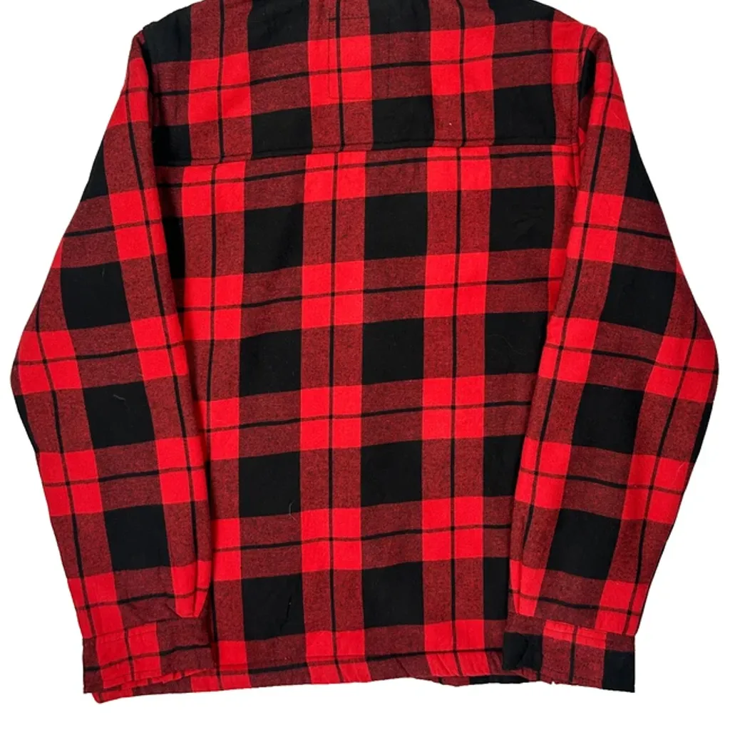 Ecko Unltd Checked Jacket - Large Red Cotton - Image 7