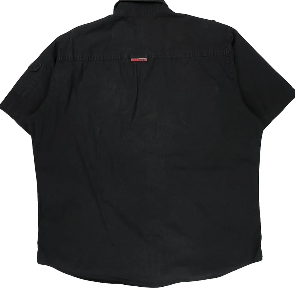 Ecko Unltd Baggy Utility Short Sleeve Shirt - 2XL Black Cotton - Image 7